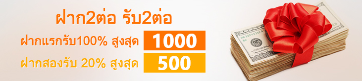 โปรโมชั่นสมัครสมาชิกใหม่